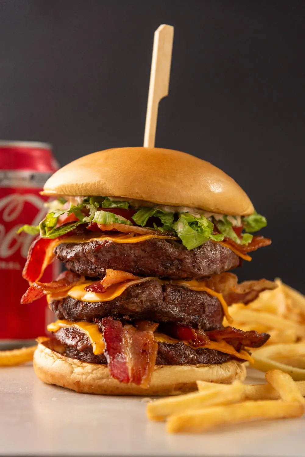 Hambúrguer com bacon