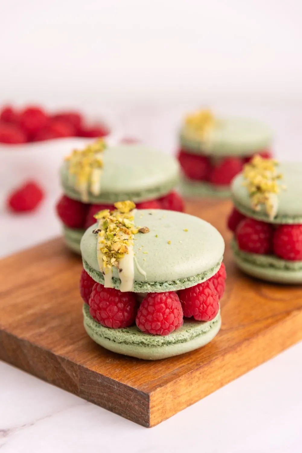Macarons de pistache